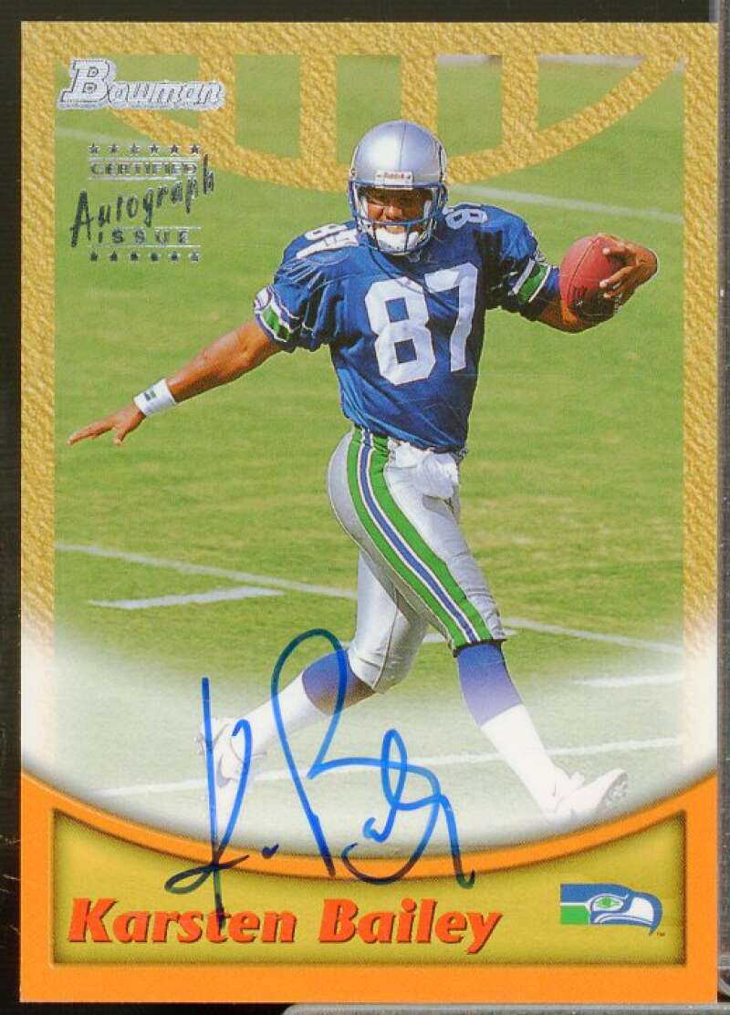 Karsten Bailey S Card 1999 Bowman Autographs #A20  Image 1