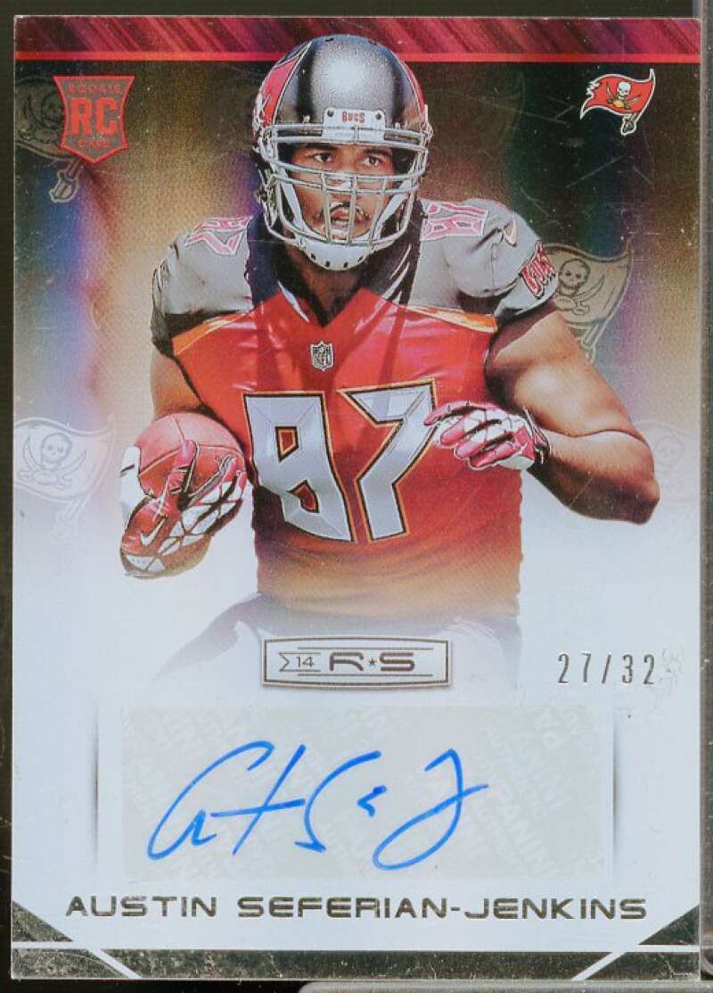 Austin Seferian-Jenkins Rookie 2014 Rookies Stars Auto Longevity Holofoil #108  Image 1