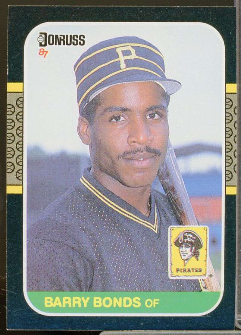 Barry Bonds Rookie Card 1987 Donruss #361  Image 1