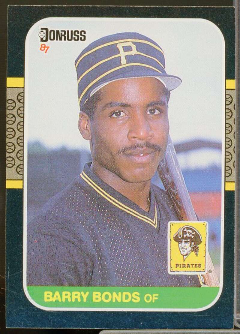 Barry Bonds Rookie Card 1987 Donruss #361  Image 1