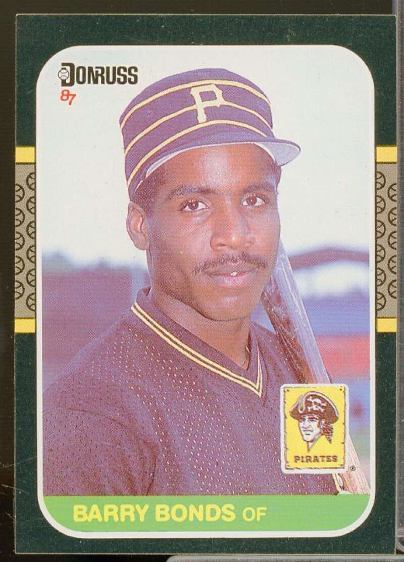 Barry Bonds Rookie Card 1987 Donruss #361  Image 1