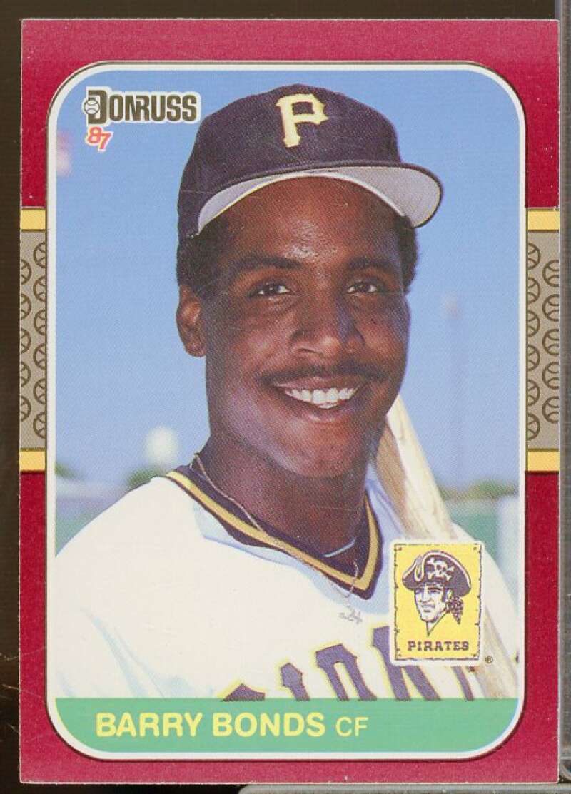 Barry Bonds Rookie Card 1987 Donruss Opening Day #163  Image 1