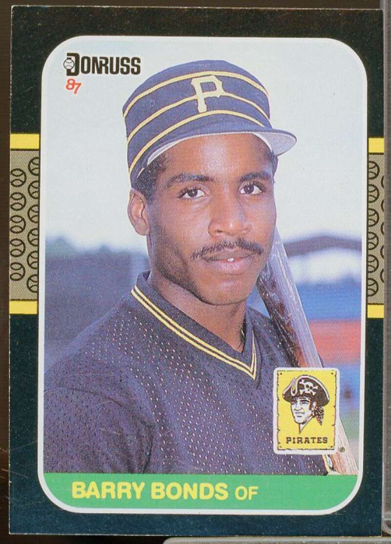 Barry Bonds Rookie Card 1987 Donruss #361  Image 1