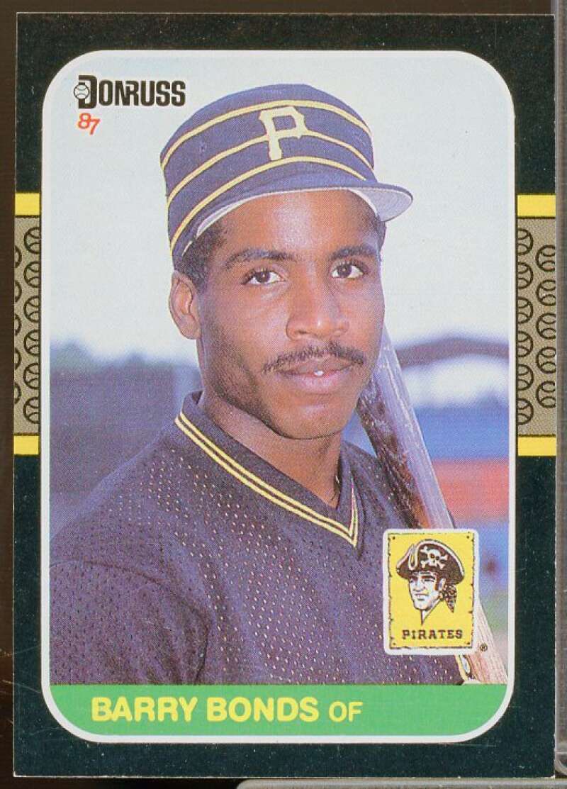 Barry Bonds Rookie Card 1987 Donruss #361  Image 1
