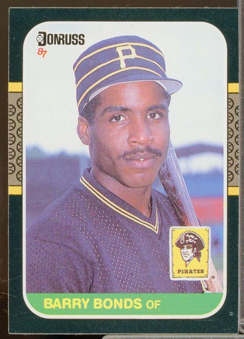 Barry Bonds Rookie Card 1987 Donruss #361  Image 1