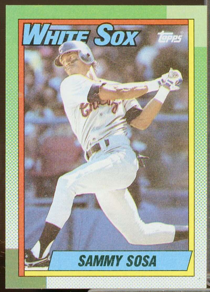 Sammy Sosa Rookie Card 1990 Topps #692  Image 1