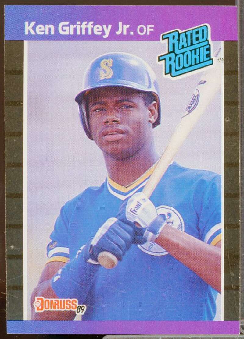 Ken Griffey Jr. Rookie Card 1989 Donruss #33  Image 1