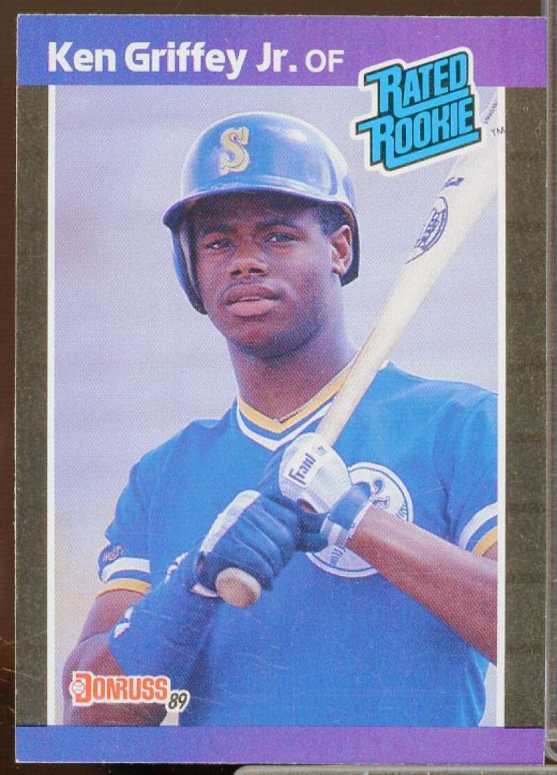 Ken Griffey Jr. Rookie Card 1989 Donruss #33  Image 1