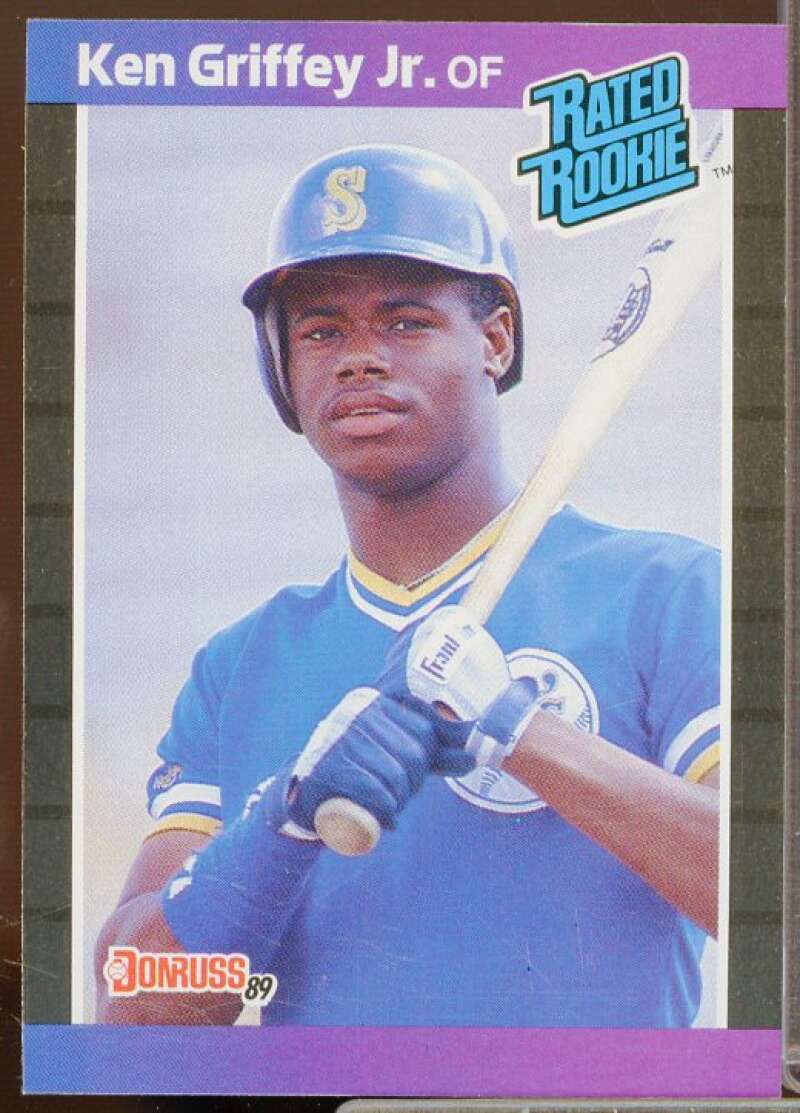 Ken Griffey Jr. Rookie Card 1989 Donruss #33  Image 1