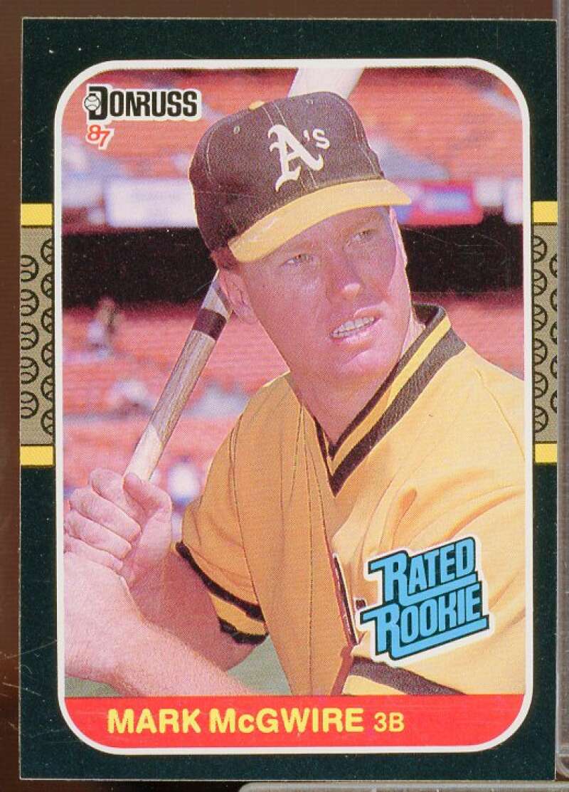 Mark McGwire Rookie Card 1987 Donruss #46  Image 1