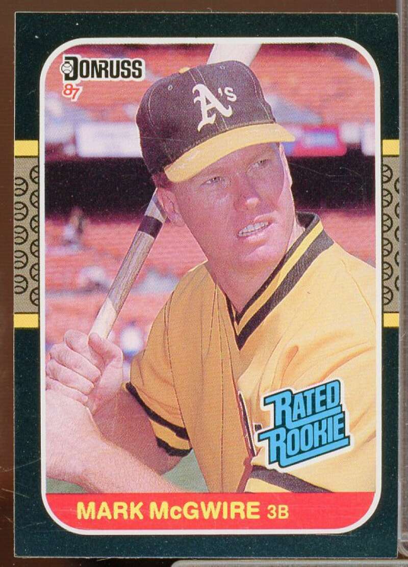 Mark McGwire Rookie Card 1987 Donruss #46  Image 1