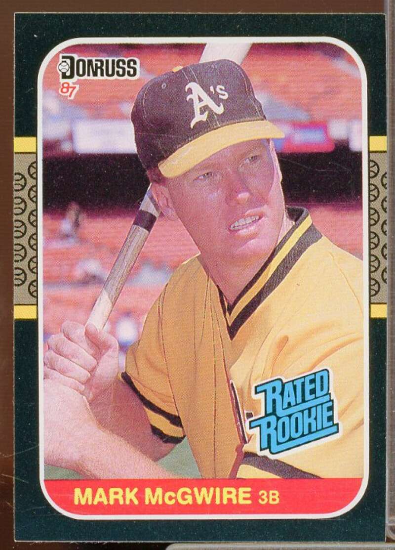 Mark McGwire Rookie Card 1987 Donruss #46  Image 1