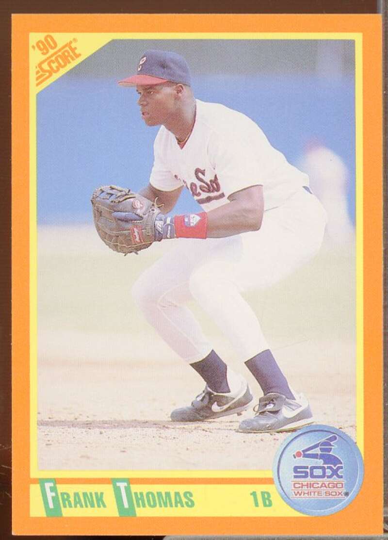 Frank Thomas Rookie Card 1990 Score Rookie/Traded #86T  Image 1
