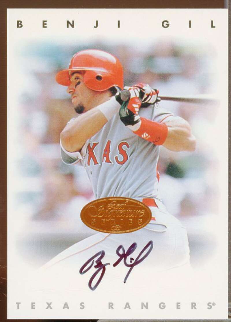 Benji Gil Card 1996 Leaf Signature Autographs #78  Image 1