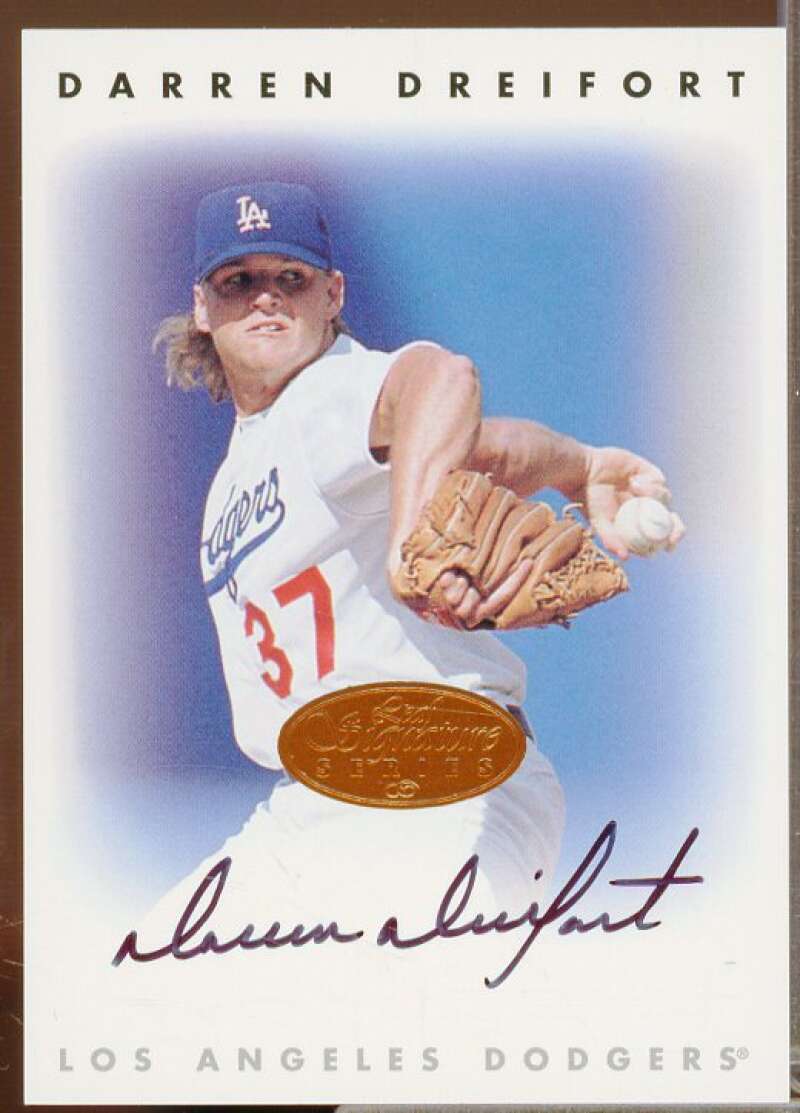 Darren Dreifort Card 1996 Leaf Signature Autographs #59  Image 1