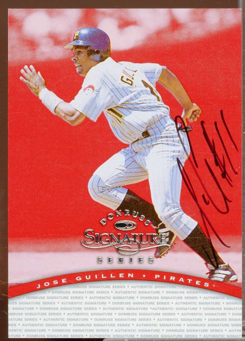 Jose Guillen/2900 Card 1997 Donruss Signature Autographs #48  Image 1