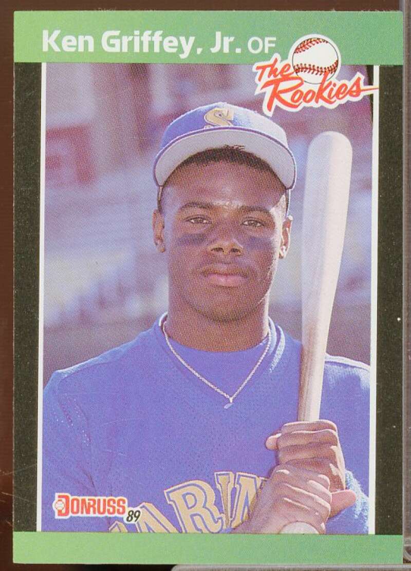 Ken Griffey Jr. Rookie Card 1989 Donruss Rookies #3  Image 1