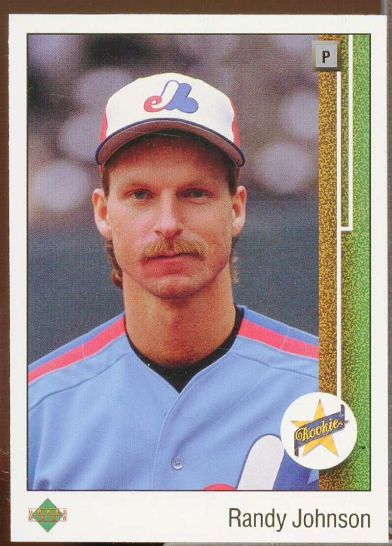 Randy Johnson Rookie Card 1989 Upper Deck #25  Image 1