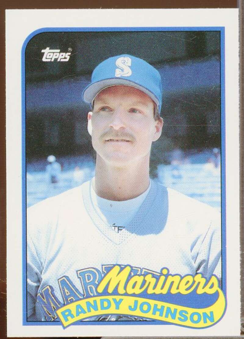 Randy Johnson Rookie Card 1989 Topps Traded #57T  Image 1