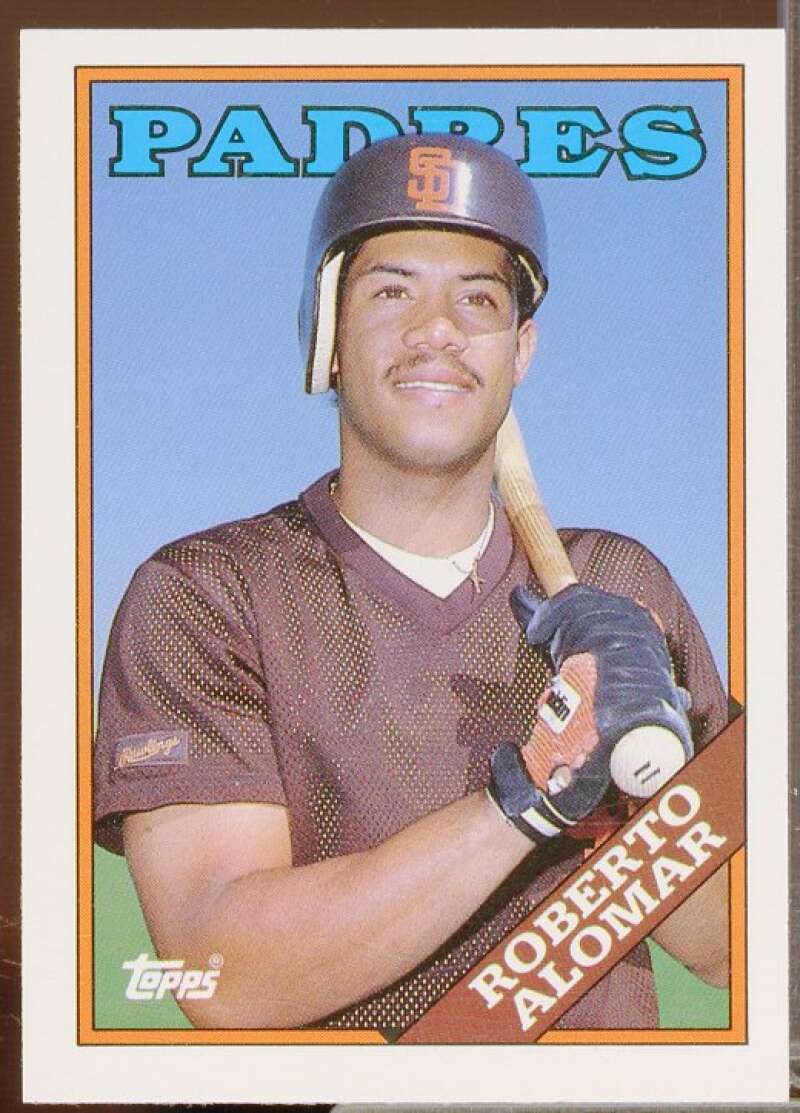 Roberto Alomar Rookie Card 1988 Topps Traded #4T  Image 1