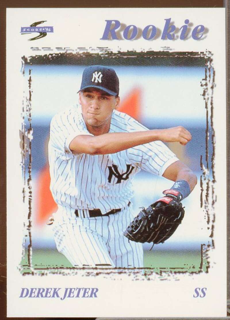 Derek Jeter Rookie Card 1996 Score #240  Image 1