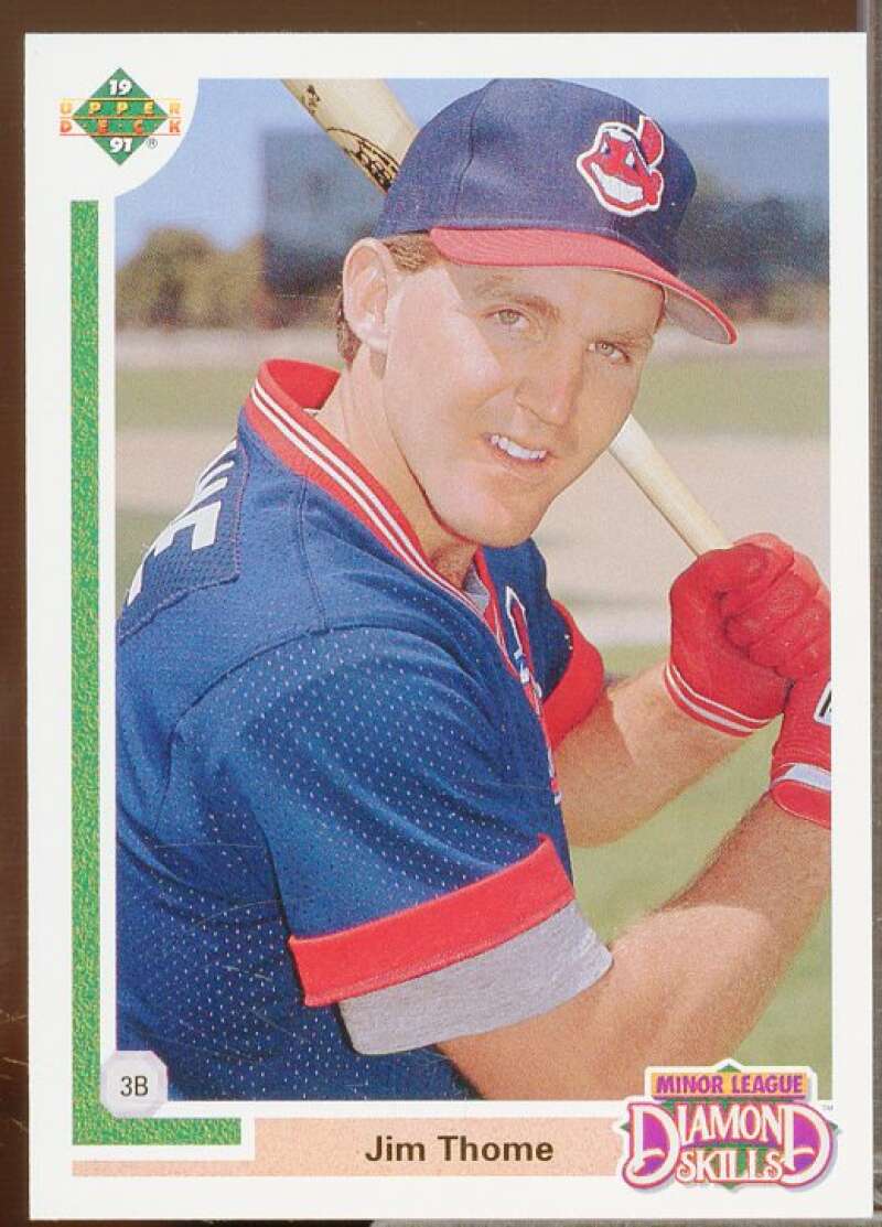 Jim Thome Rookie Card 1991 Upper Deck Final Edition #17F  Image 1