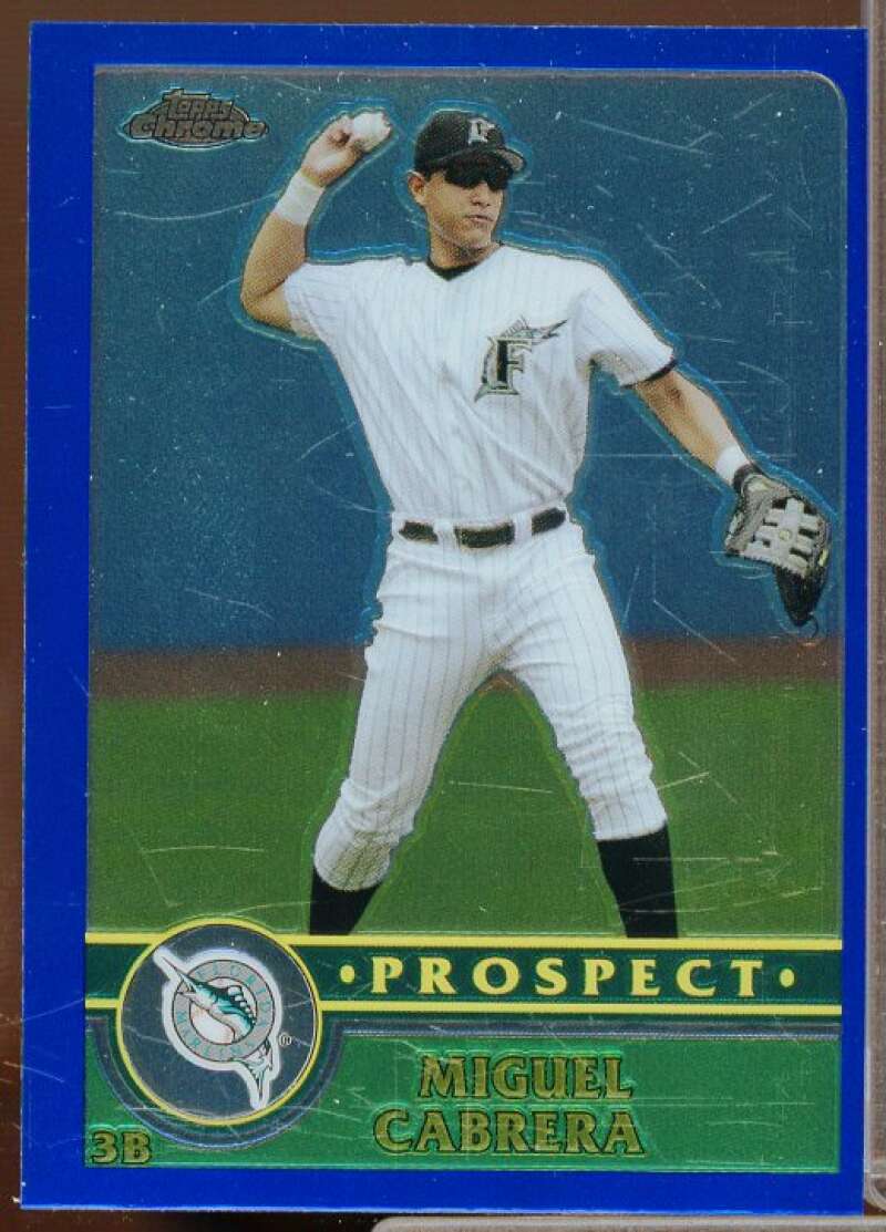 Miguel Cabrera PROS Card 2003 Topps Chrome Traded #T126  Image 1