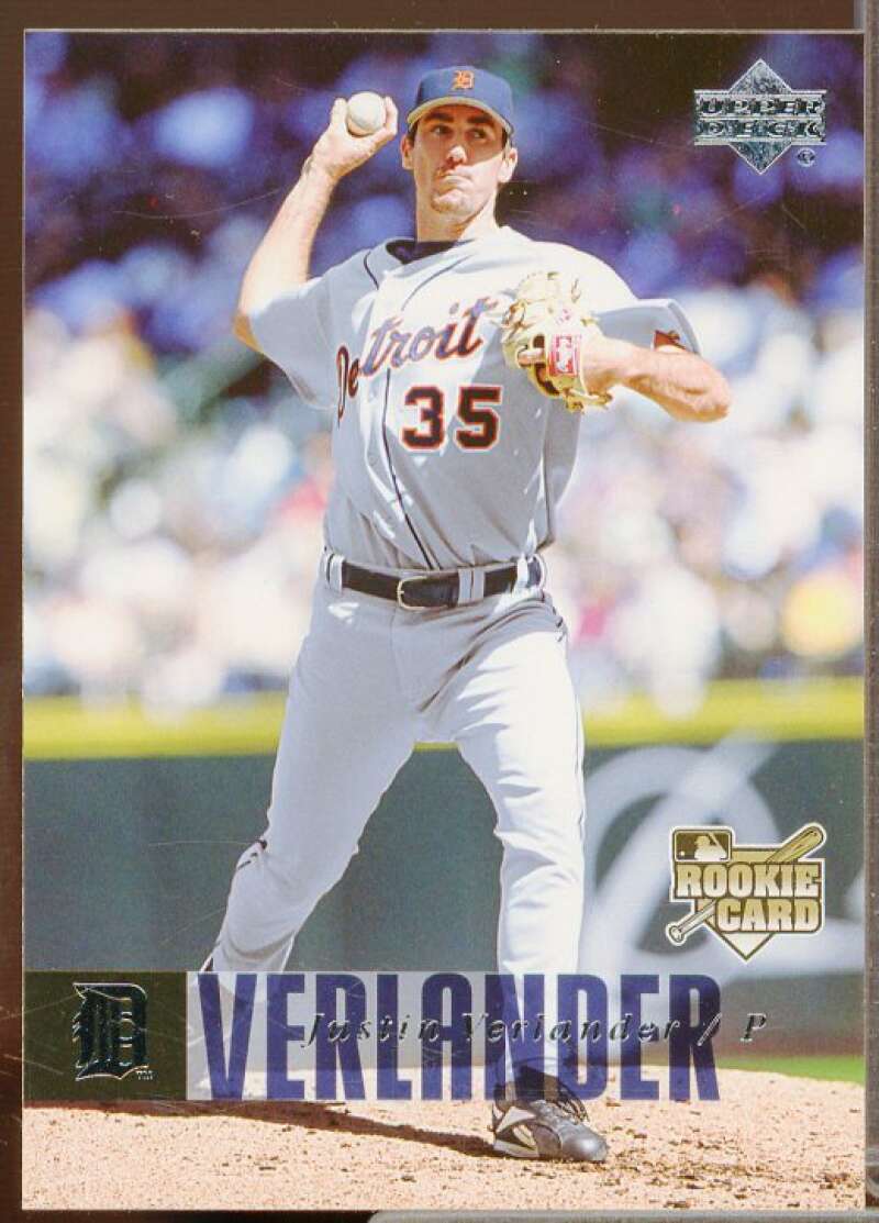 Justin Verlander Rookie Card 2006 Upper Deck #922  Image 1