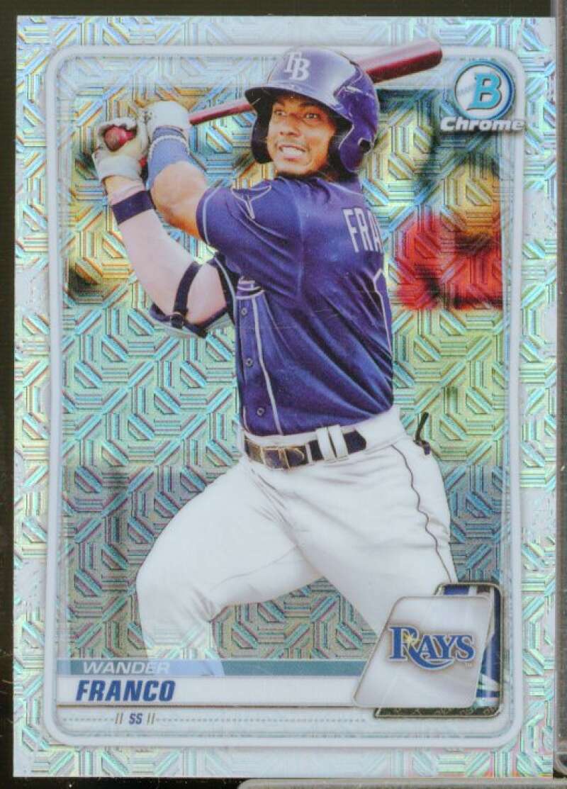 Wander Franco Rookie 2020 Bowman Chrome Mega Box Prospects Refractors #BCP1  Image 1