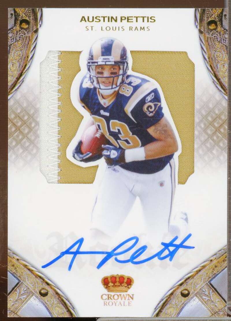 Austin Pettis JSY AU/299 Rookie Card 2011 Crown Royale #235  Image 1