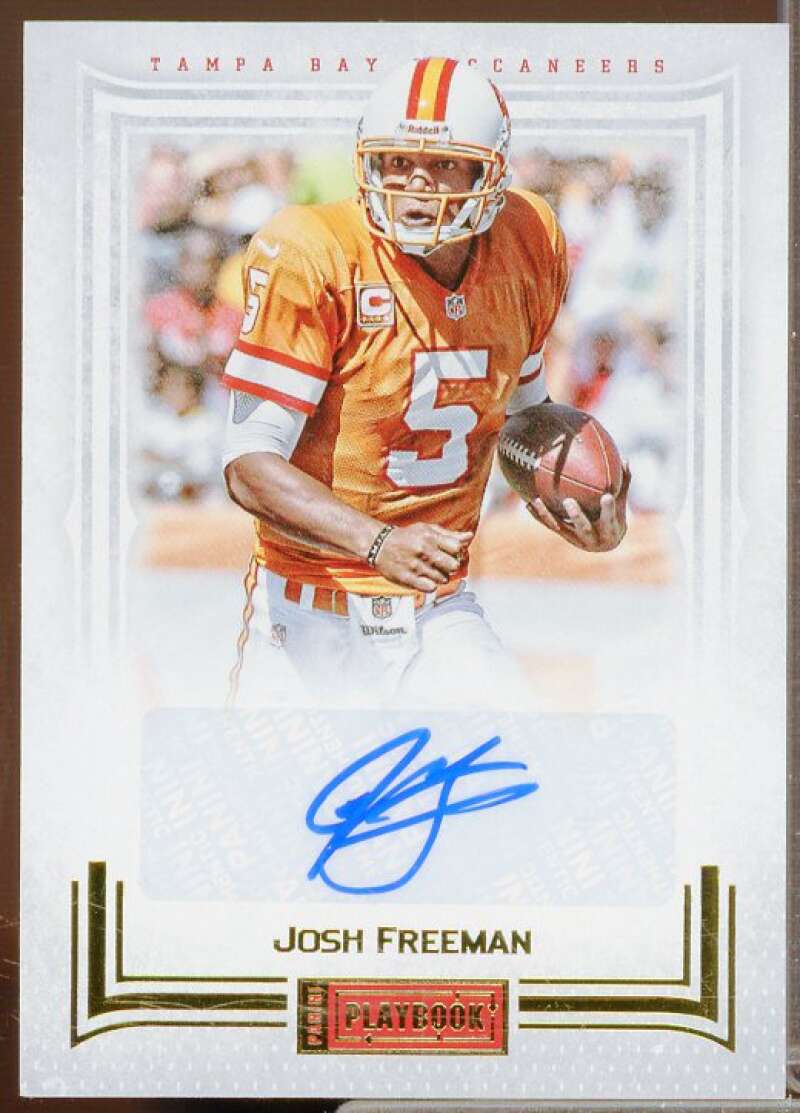 Josh Freeman AU/49 Rookie Card 2012 Panini Playbook #69  Image 1