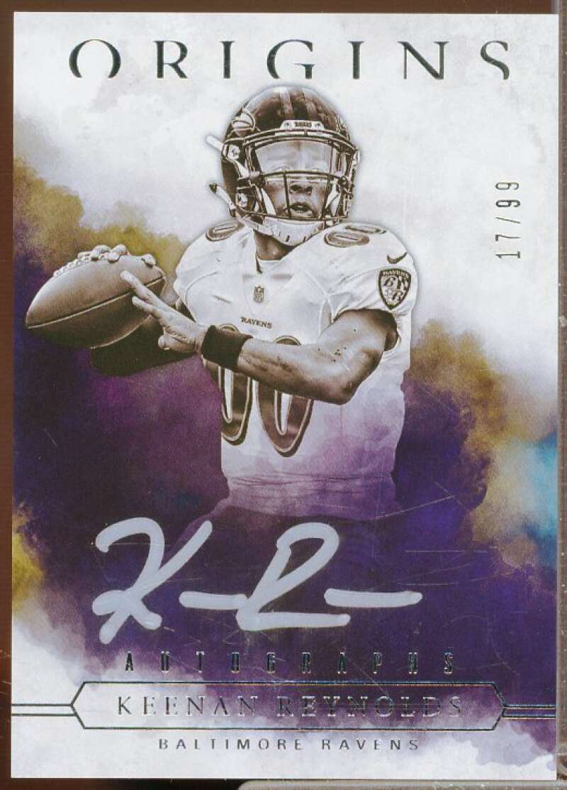 Keenan Reynolds/99 Rookie 2016 Panini Origins Rookie Autographs Silver Ink #34  Image 1