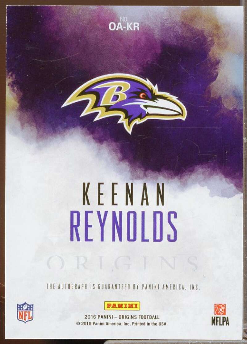 Keenan Reynolds/99 Rookie 2016 Panini Origins Rookie Autographs Silver Ink #34  Image 2