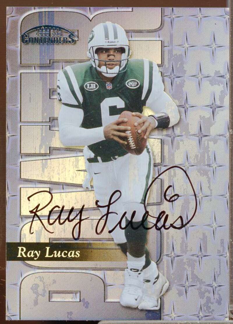 Ray Lucas Rookie Card 1999 Playoff Contenders SSD Power Blue #178B  Image 1