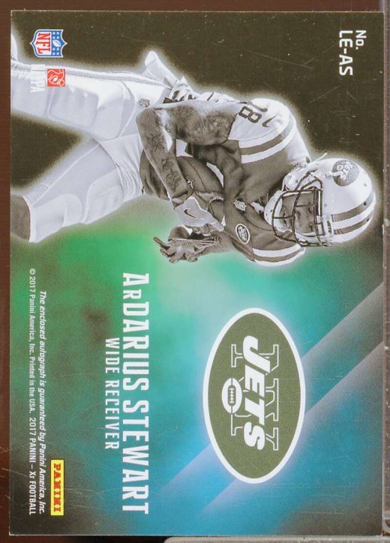 ArDarius Stewart/99 Rookie Card 2017 Panini XR Luminous Endorsements #35  Image 2