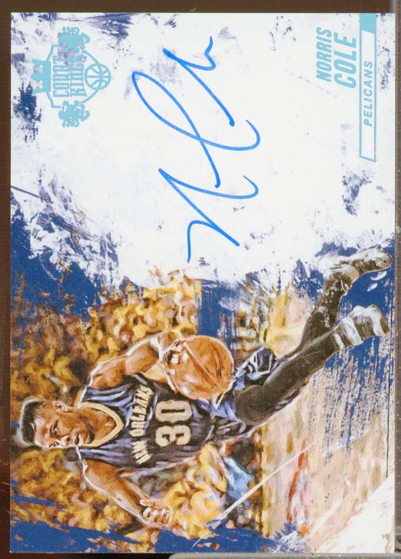 Norris Cole Rookie Card 2015-16 Court Kings Autographs Sapphire #CKNC  Image 1