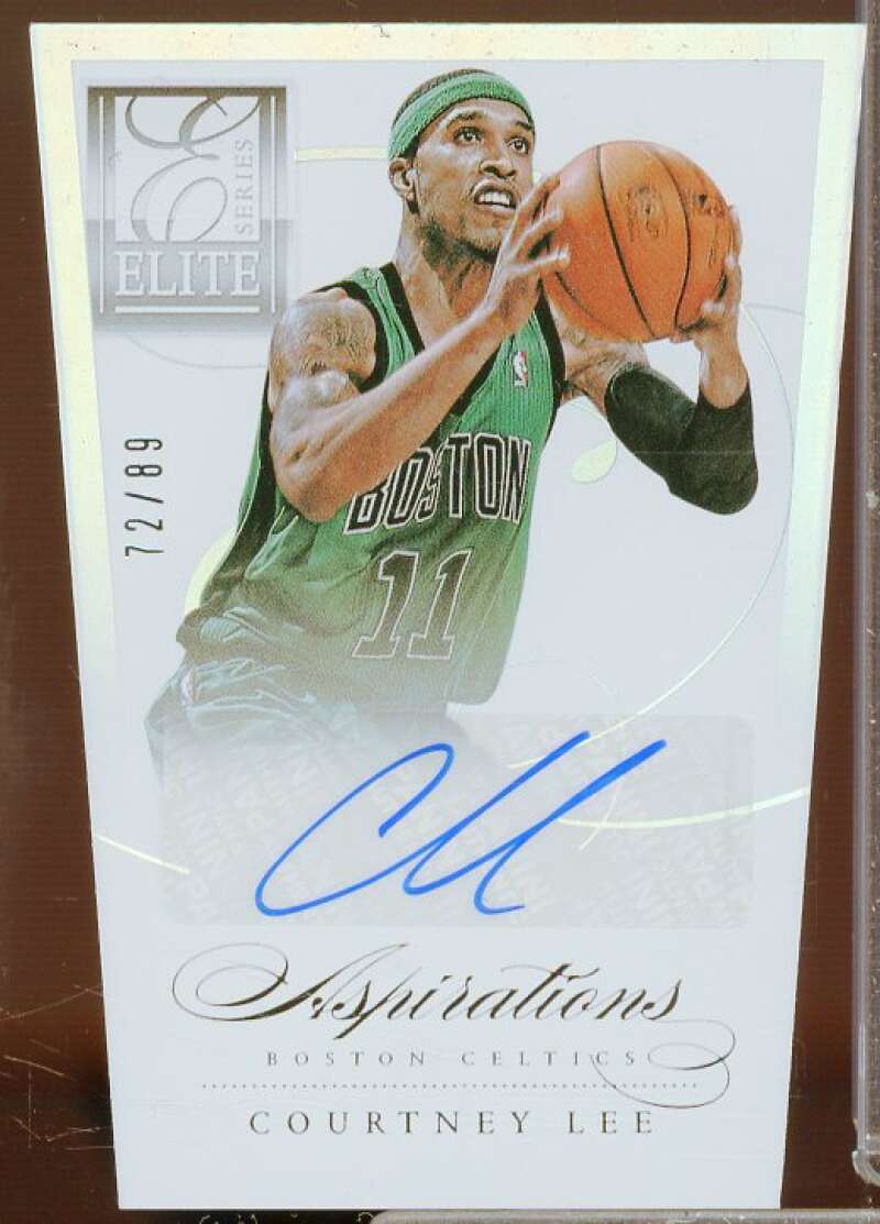 Courtney Lee/89 Rookie Card 2012-13 Elite Series Aspirations Autographs #97  Image 1