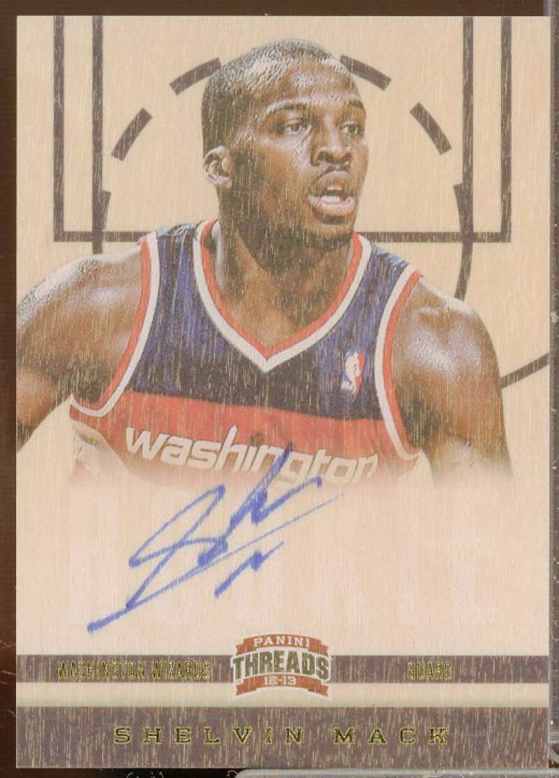 Shelvin Mack AU Rookie Card 2012-13 Panini Threads #178  Image 1