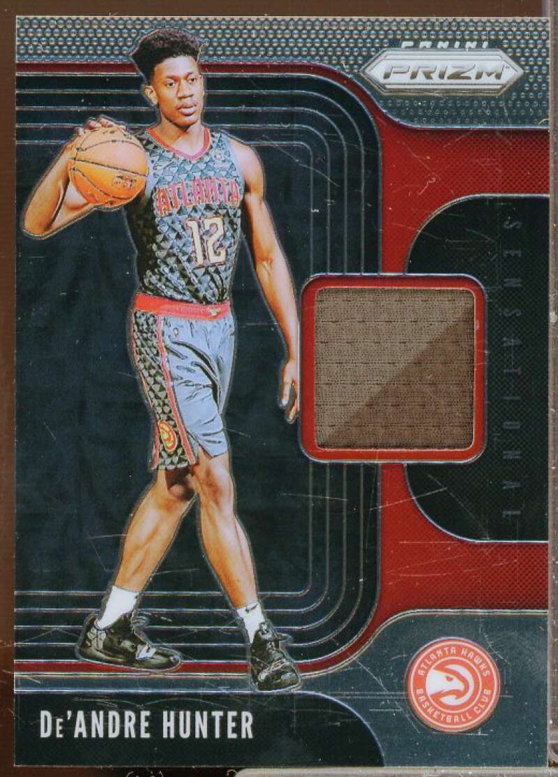 De'Andre Hunter Card 2019-20 Panini Prizm Sensational Swatches #4  Image 1