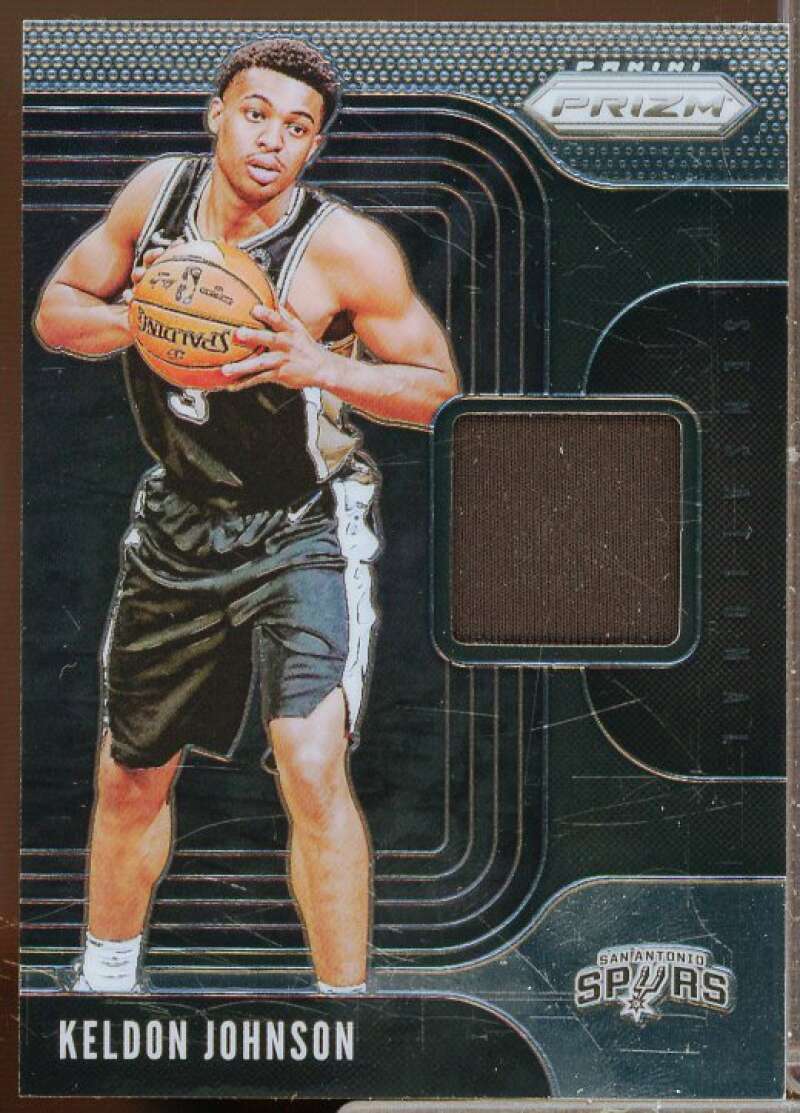 Keldon Johnson Card 2019-20 Panini Prizm Sensational Swatches #26  Image 1