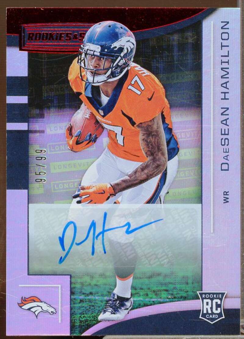 DaeSean Hamilton/99 2018 Rookies and Stars Rookies Longevity Signatures #132  Image 1