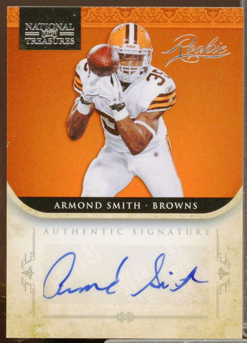 Armond Smith AU Rookie Card 2011 Playoff National Treasures #212  Image 1