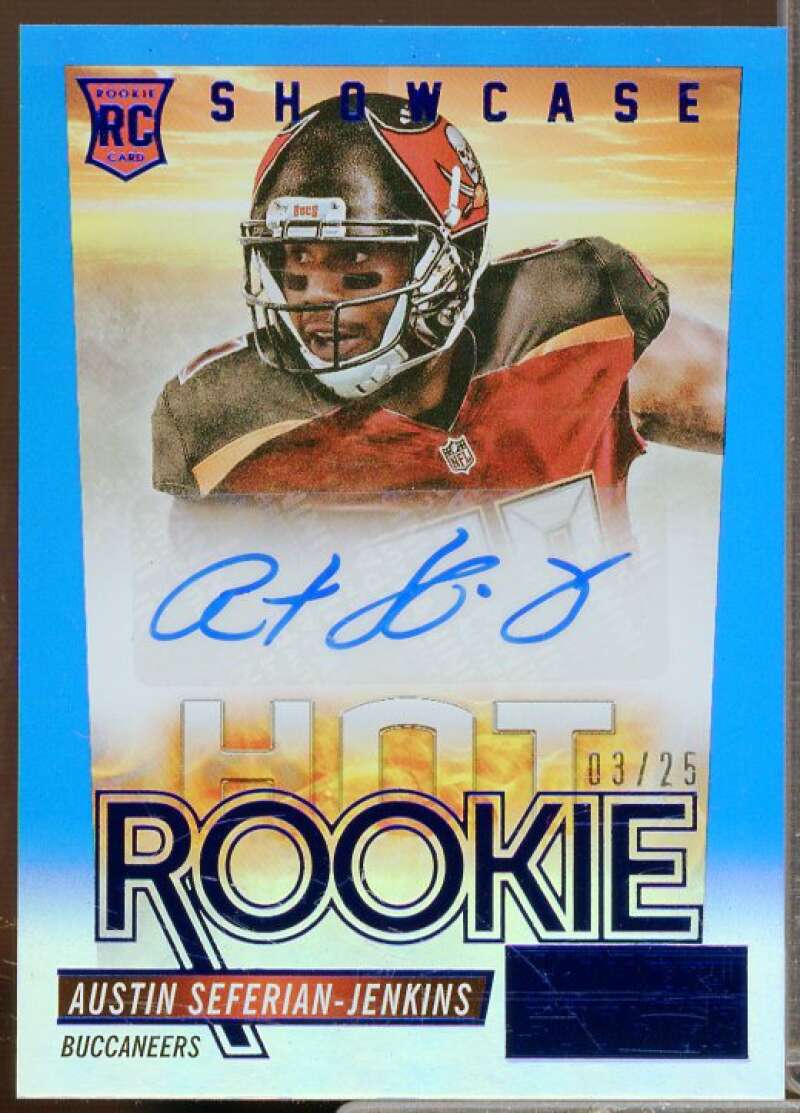 Austin Seferian-Jenkins Rookie 2014 Panini Hot Rookies Autograph Showcase #HRAJ  Image 1