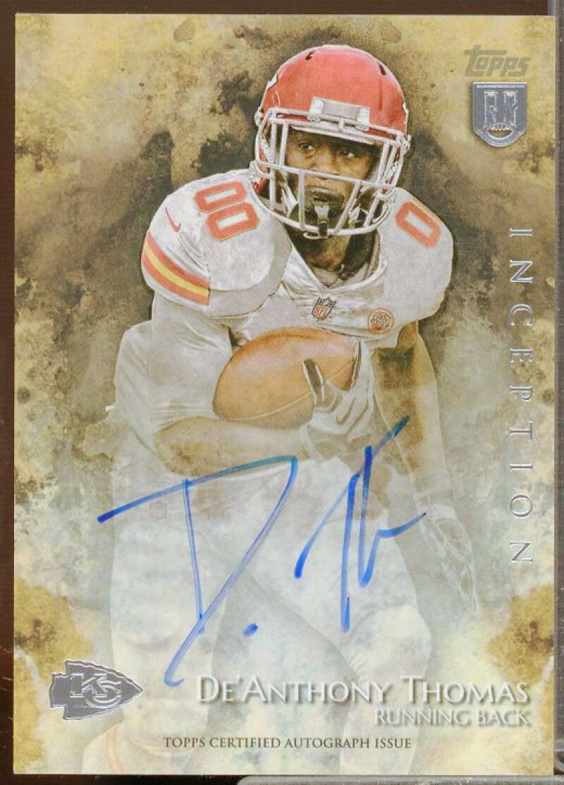 De'Anthony Thomas AU Rookie Card 2014 Topps Inception #32R  Image 1