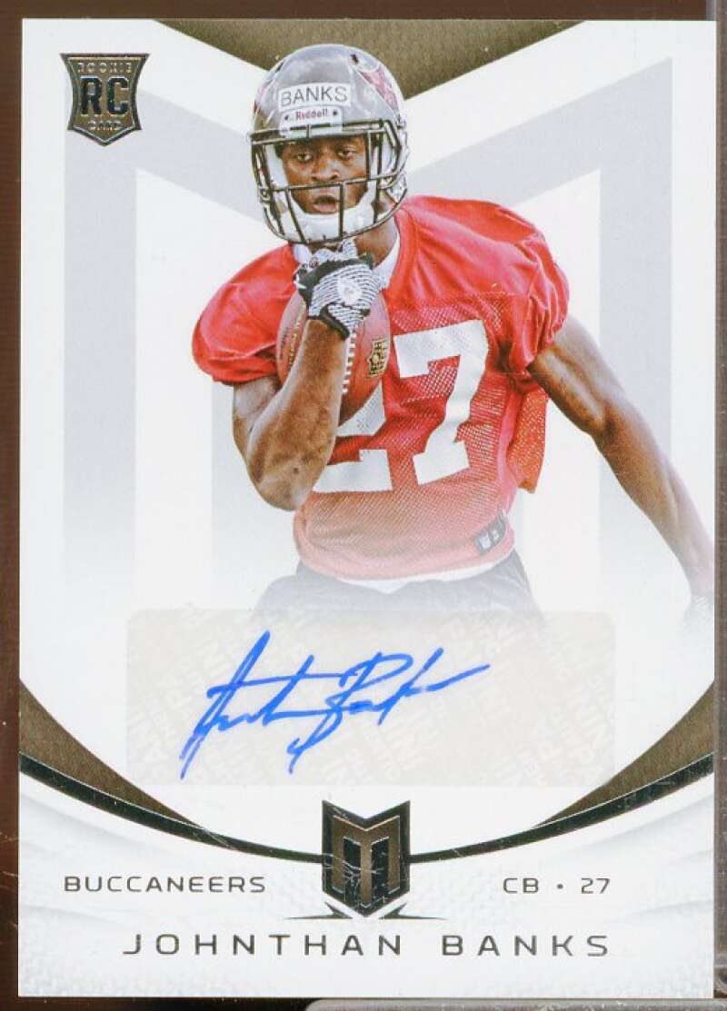 Johnthan Banks/199 Rookie Card 2013 Momentum Rookie Signatures Silver #143  Image 1