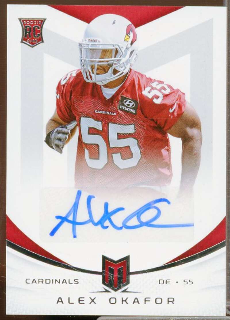 Alex Okafor/199 Rookie Rookie Card 2013 Momentum Rookie Signatures Silver #106  Image 1