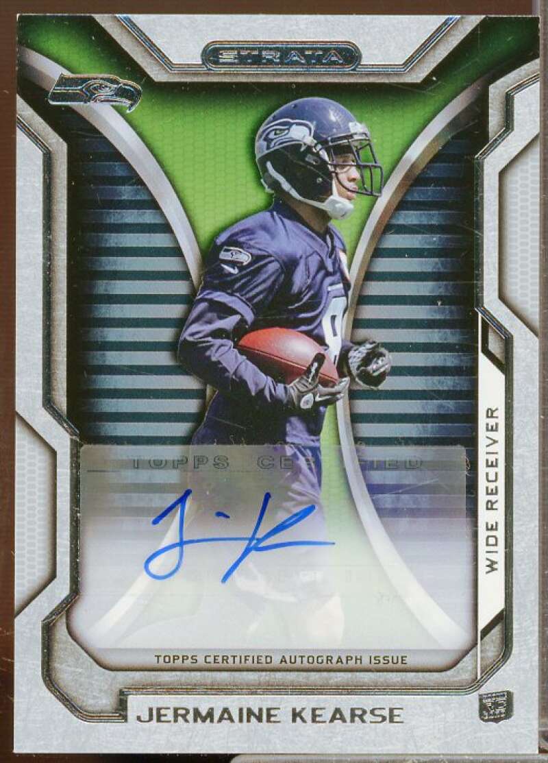 Jermaine Kearse Rookie Card 2012 Topps Strata Rookie Autographs #RAJK  Image 1