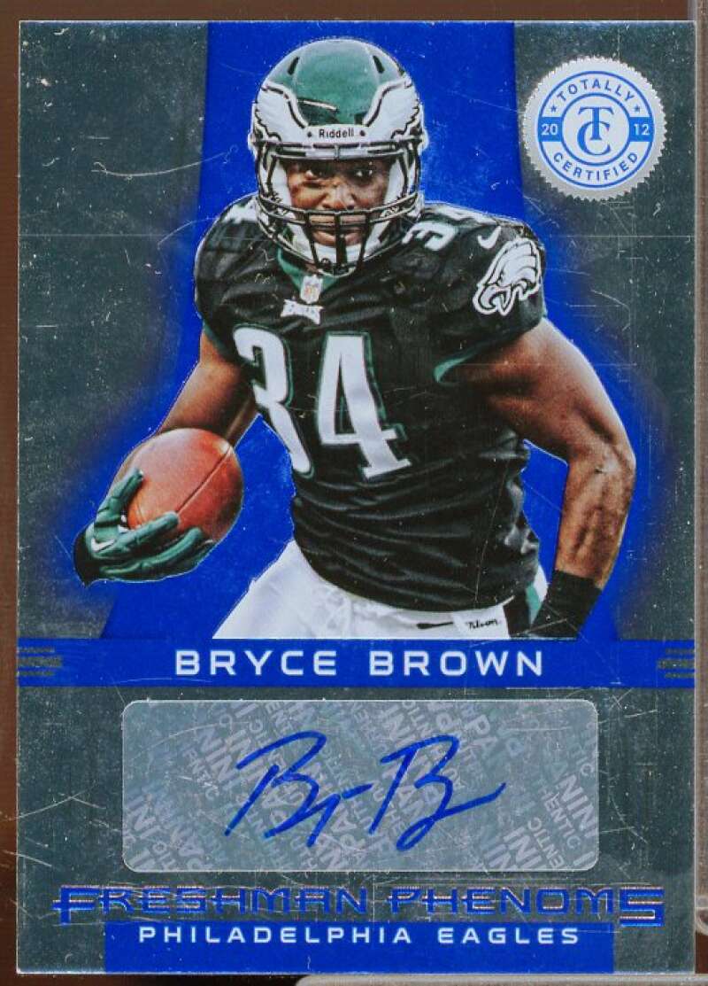 Bryce Brown AU/99 Rookie Card 2012 Totally Certified Blue #109  Image 1