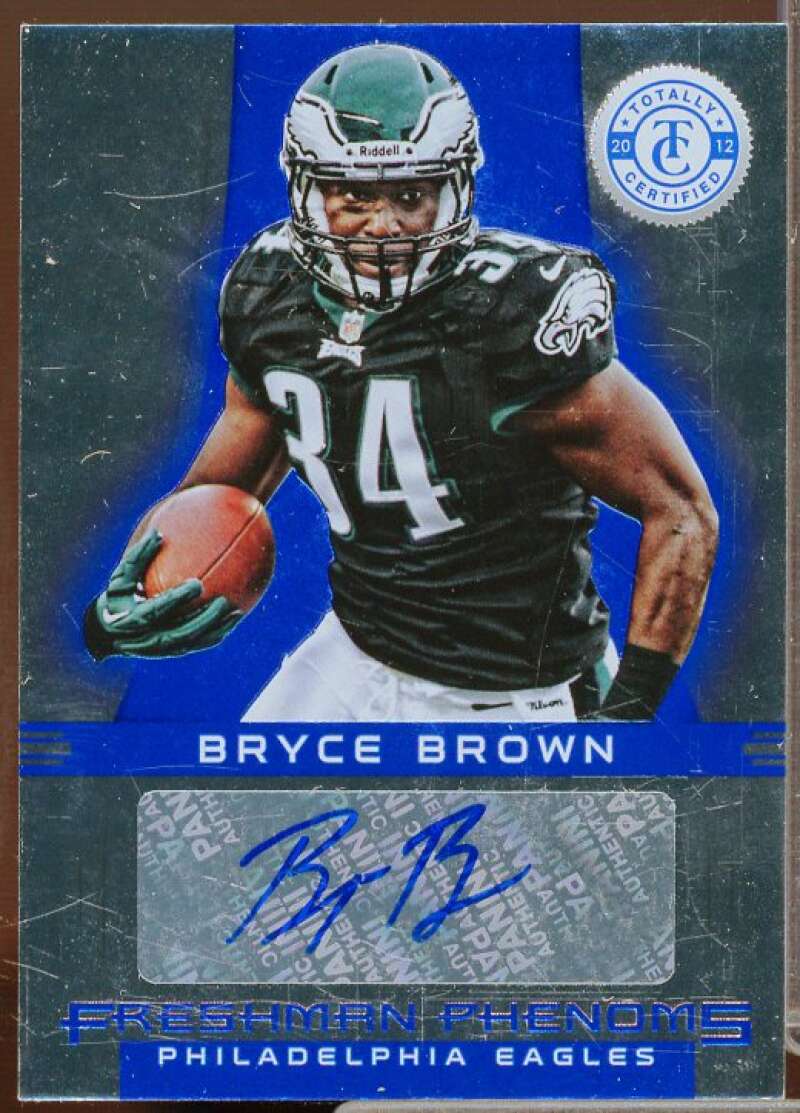 Bryce Brown AU/99 Rookie Card 2012 Totally Certified Blue #109  Image 1