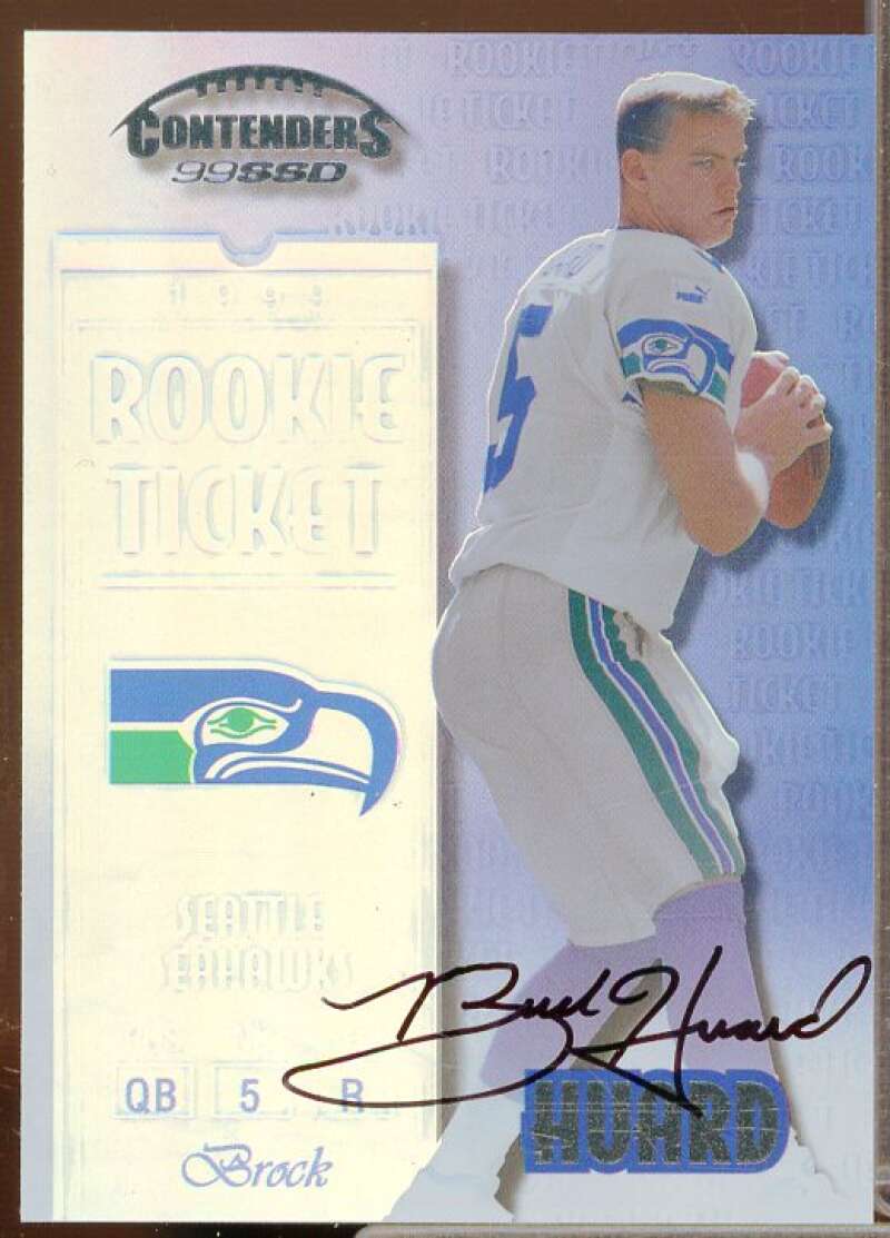 Brock Huard AU/1325 Rookie Card 1999 Playoff Contenders SSD #150  Image 1